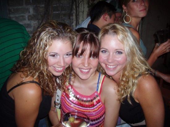 Partying downtown!
